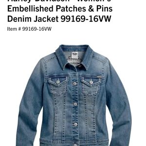 Women's Harley Davidson Jean Jacket